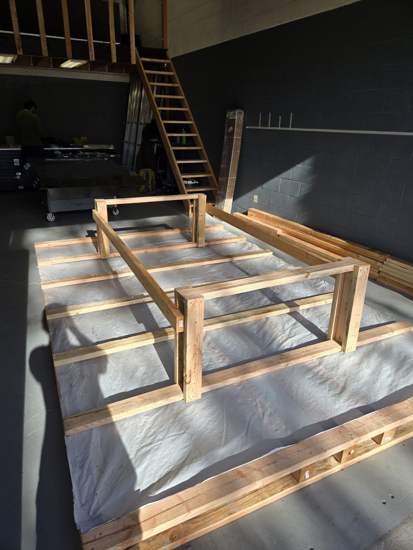 Sealed crate ready to ship