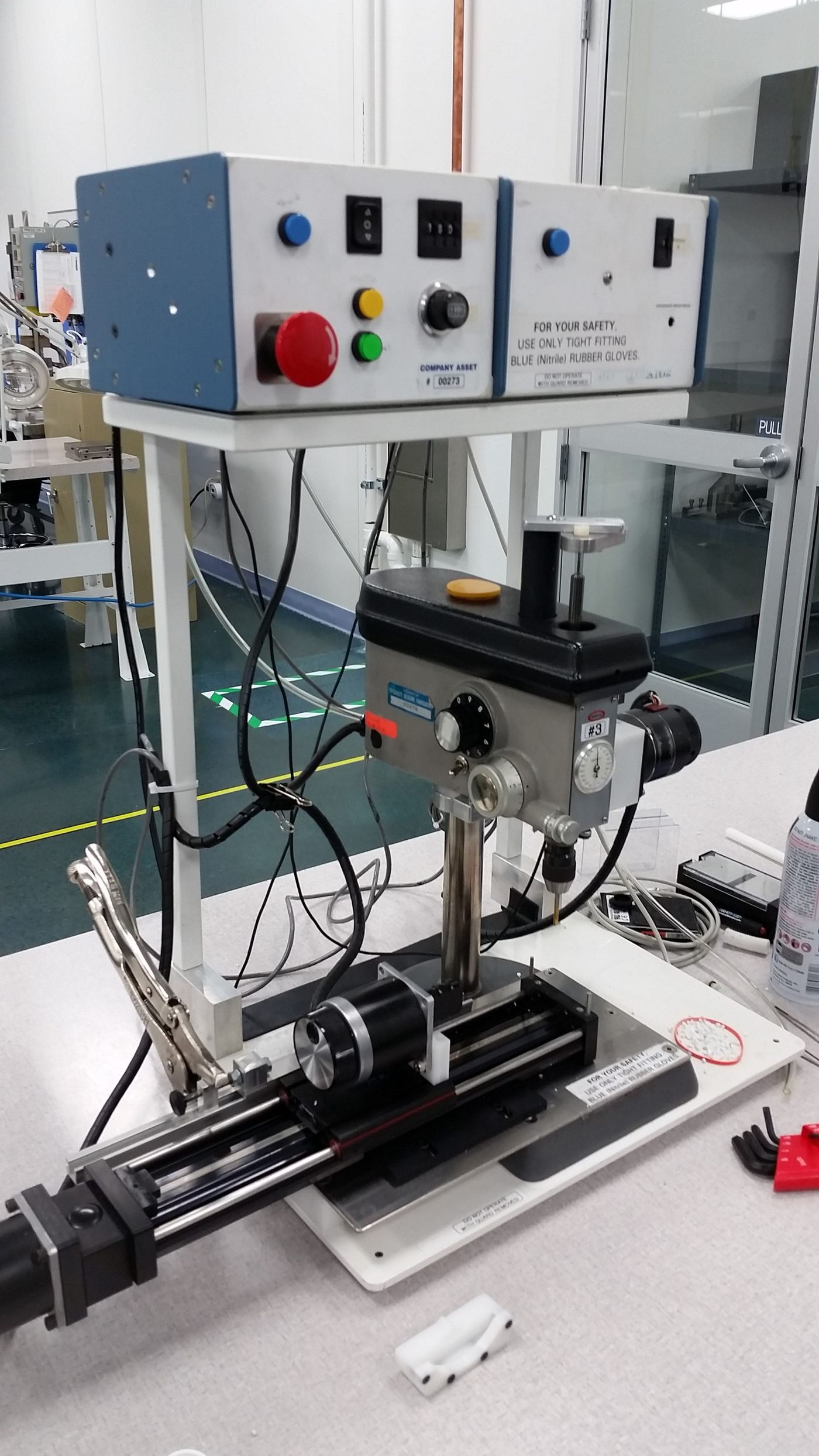 Silicone sleeve drill fixture