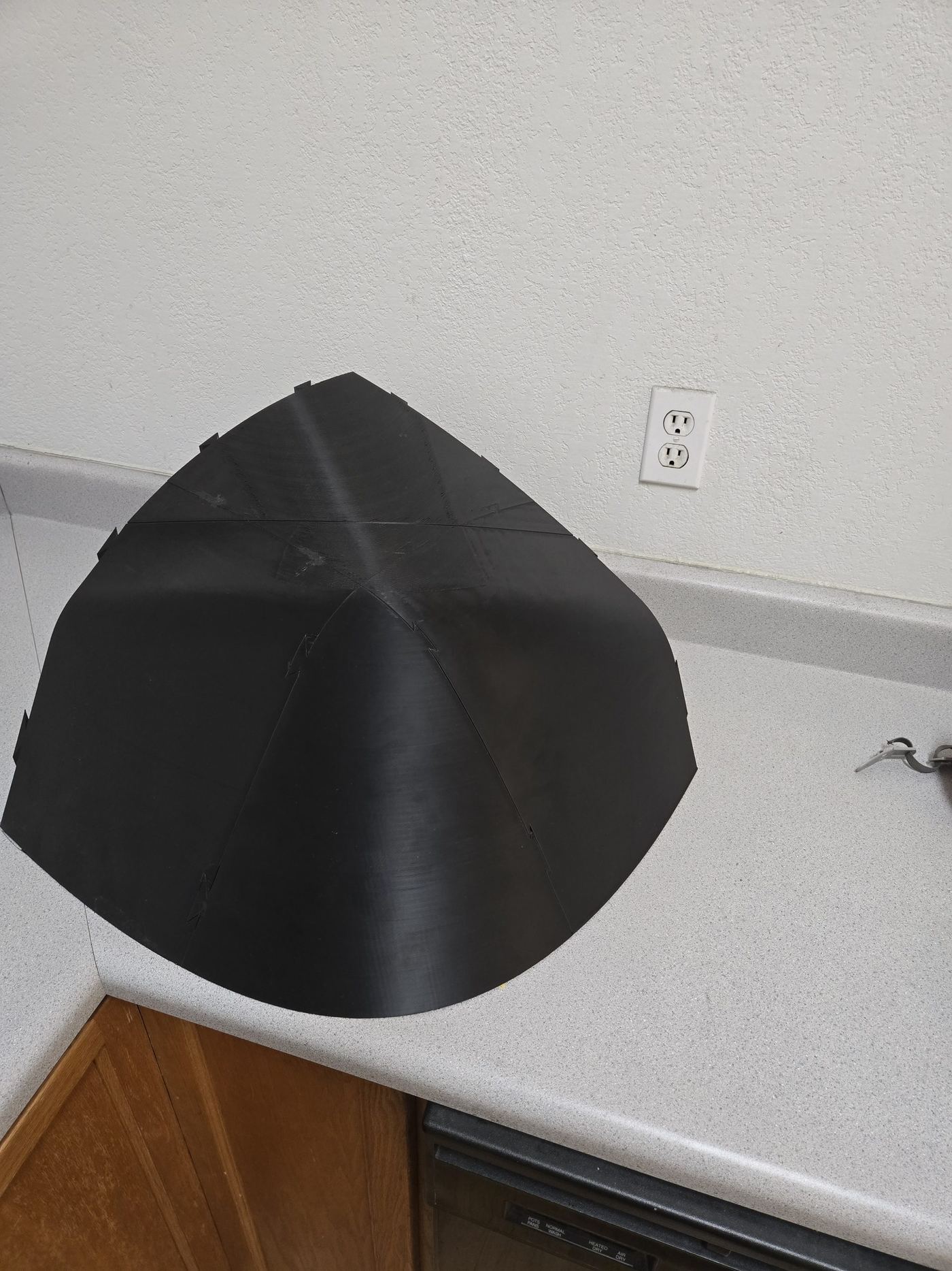 A 3D-printed plug