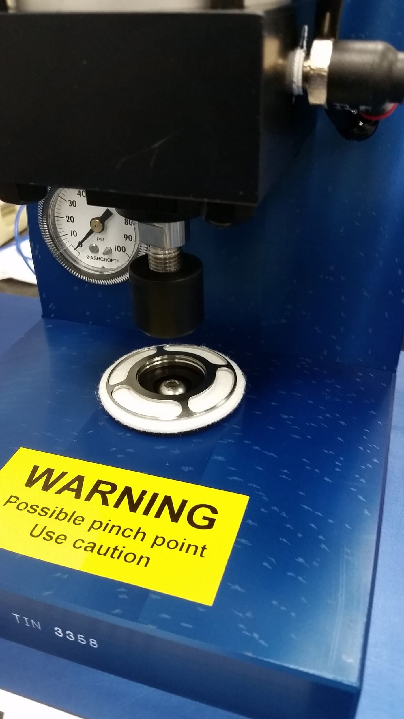 Interference-fit assembly press