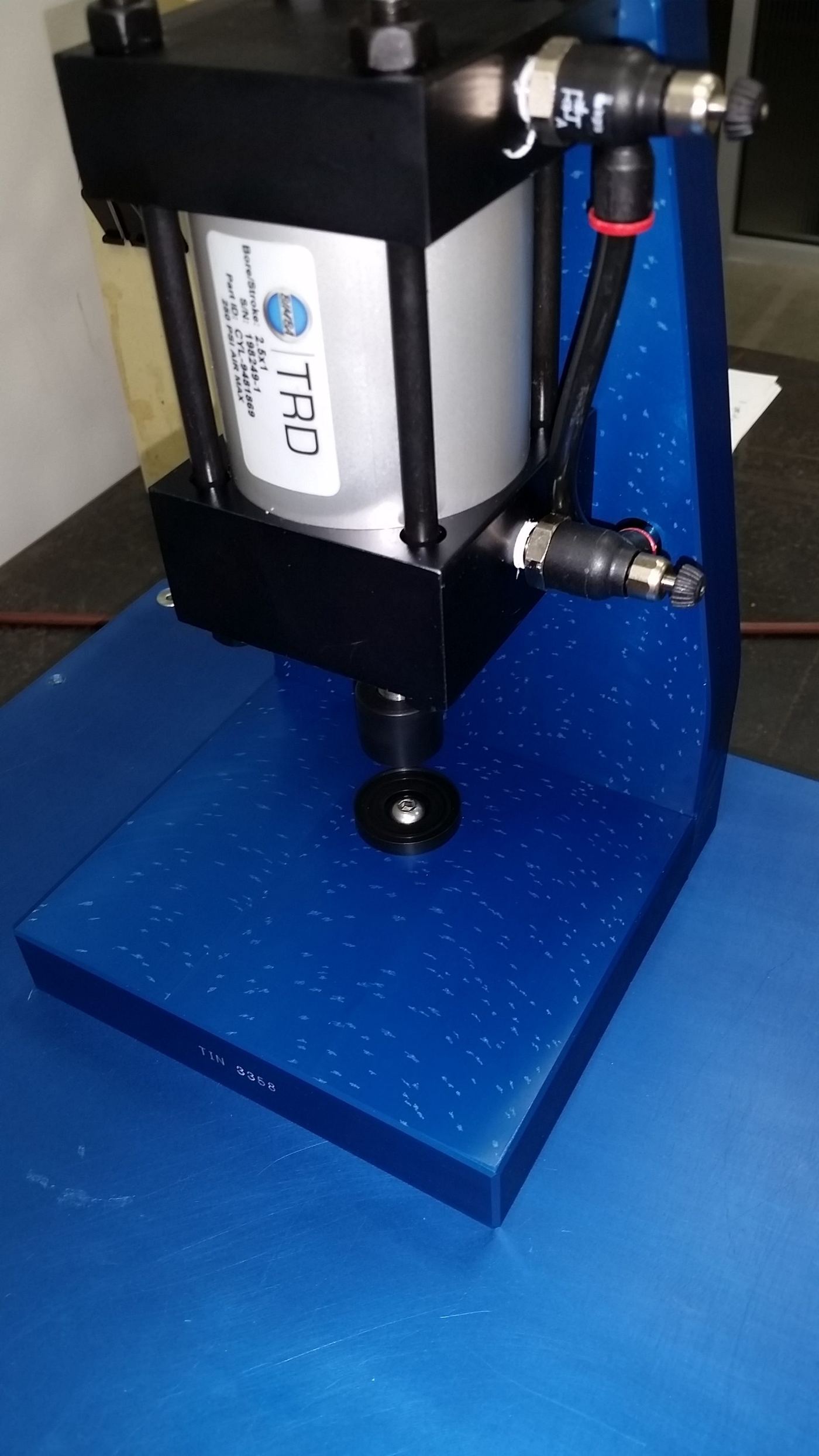Interference-fit assembly press