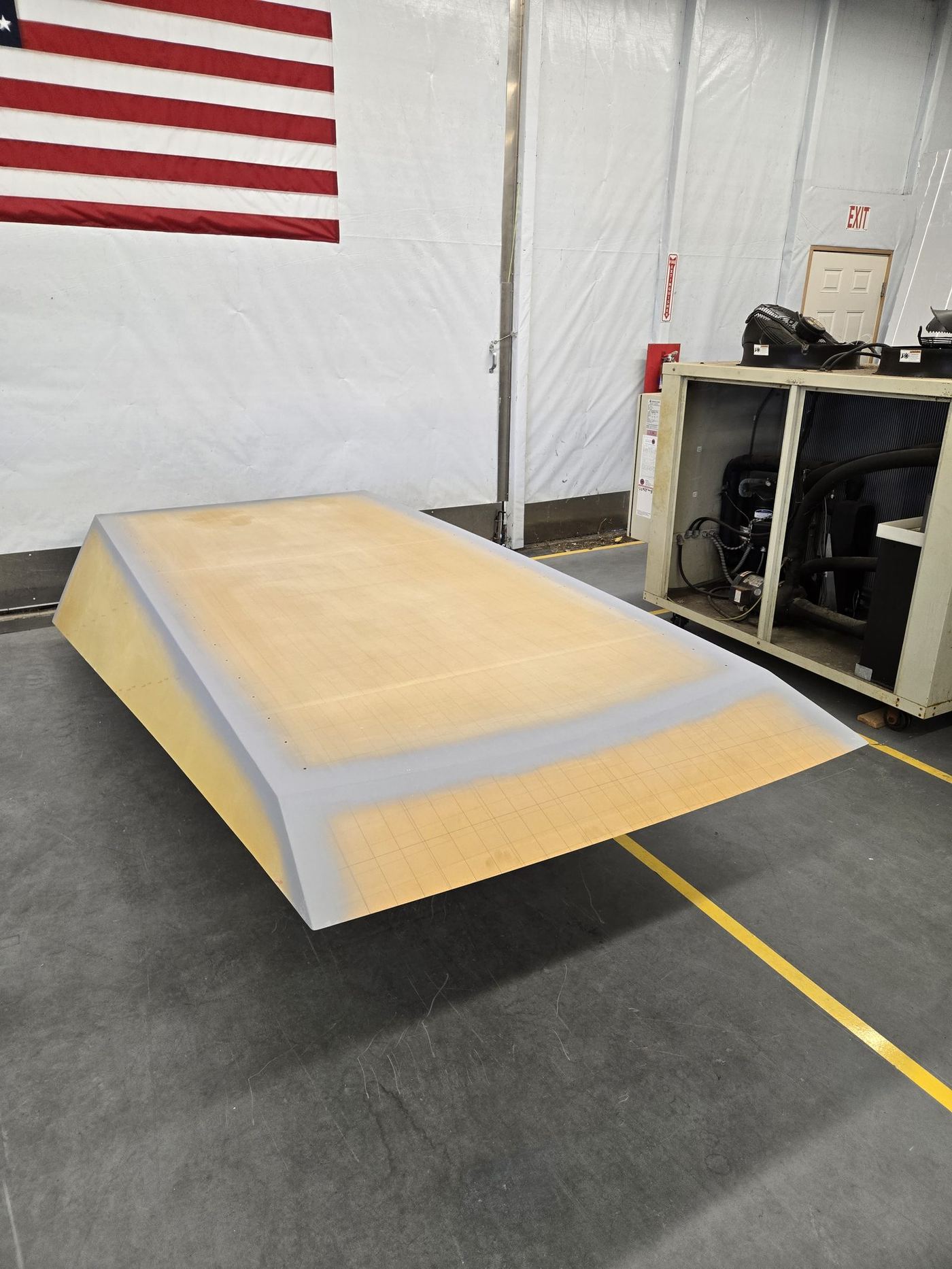 Sandwich panel composite form
