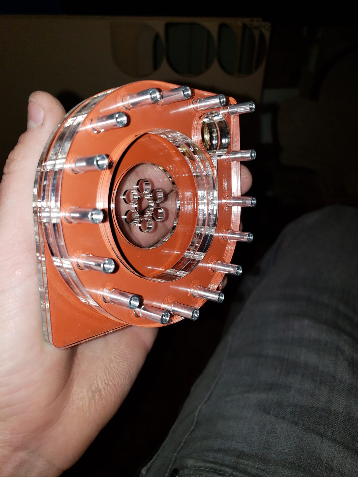 Tesla turbine detail