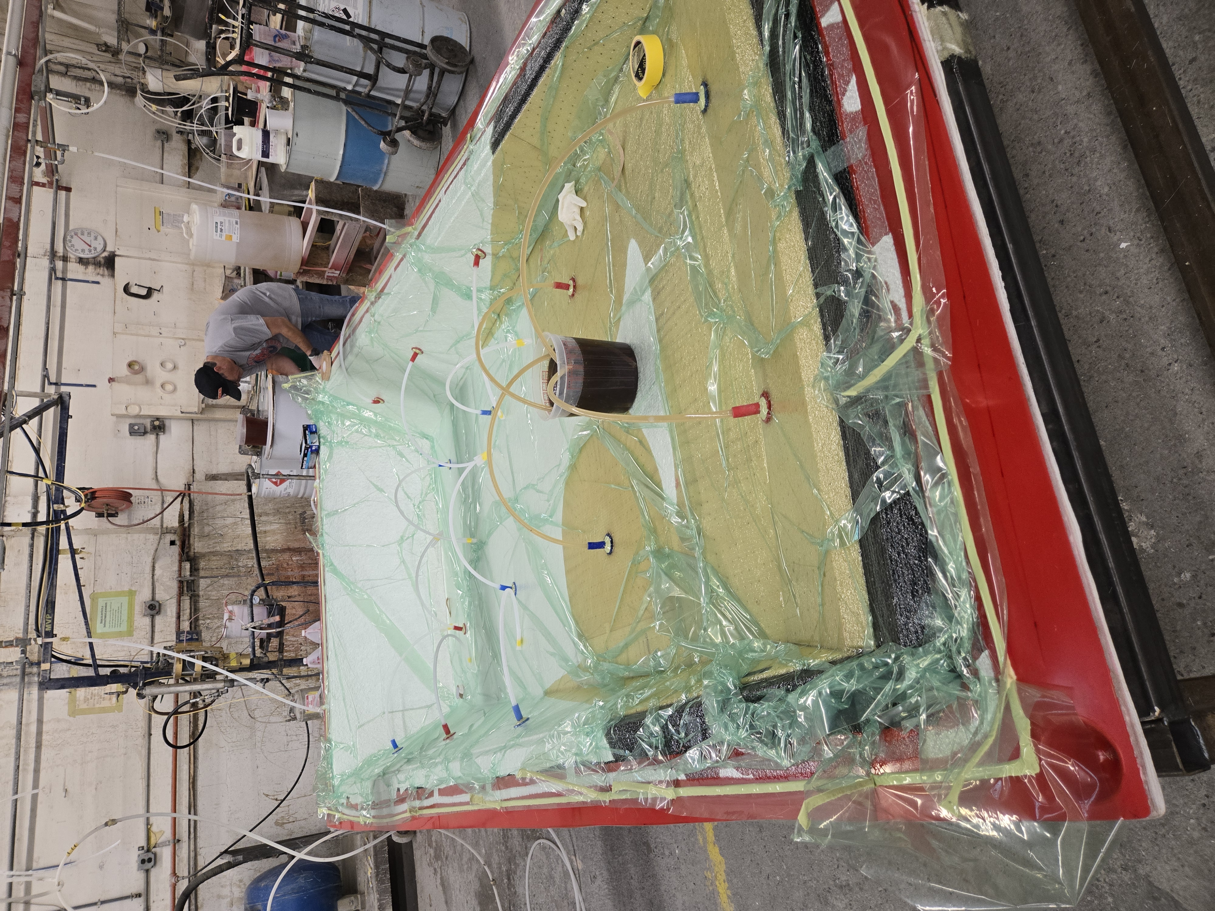 Composites and sandwich panel design work