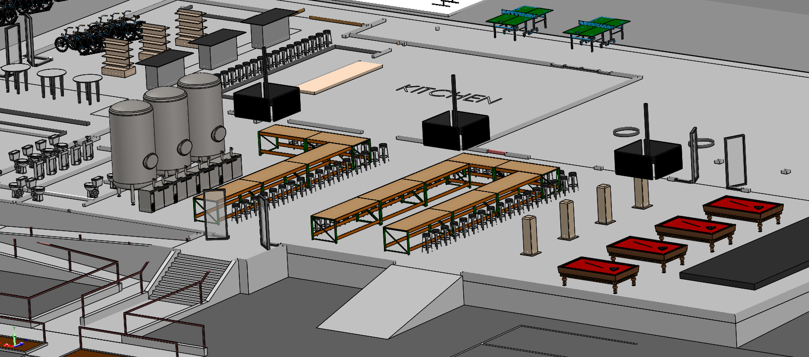 Facilities planning and permitting drawings