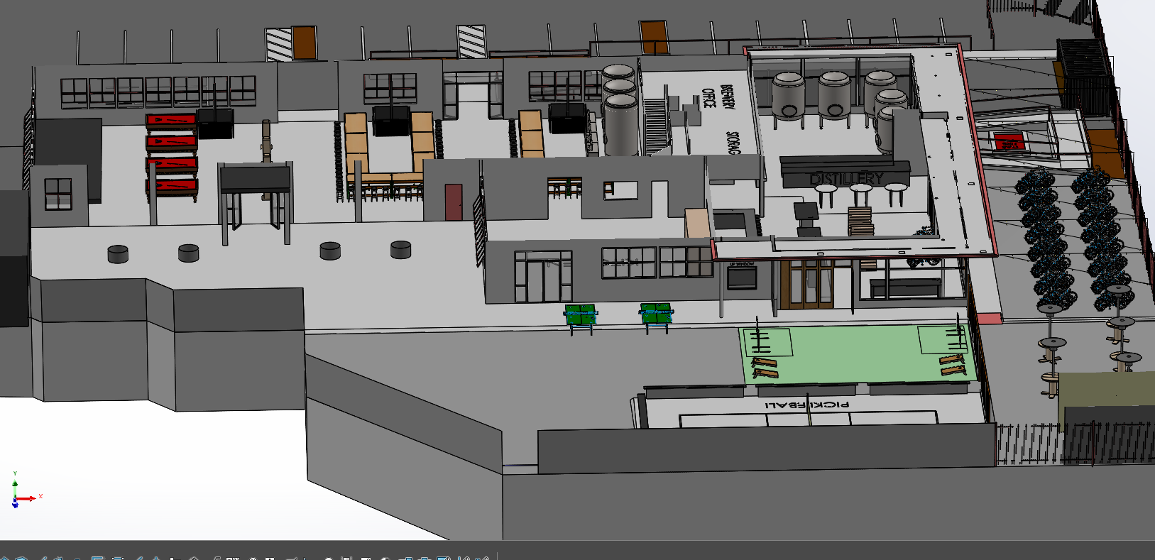 Facilities planning and permitting drawings