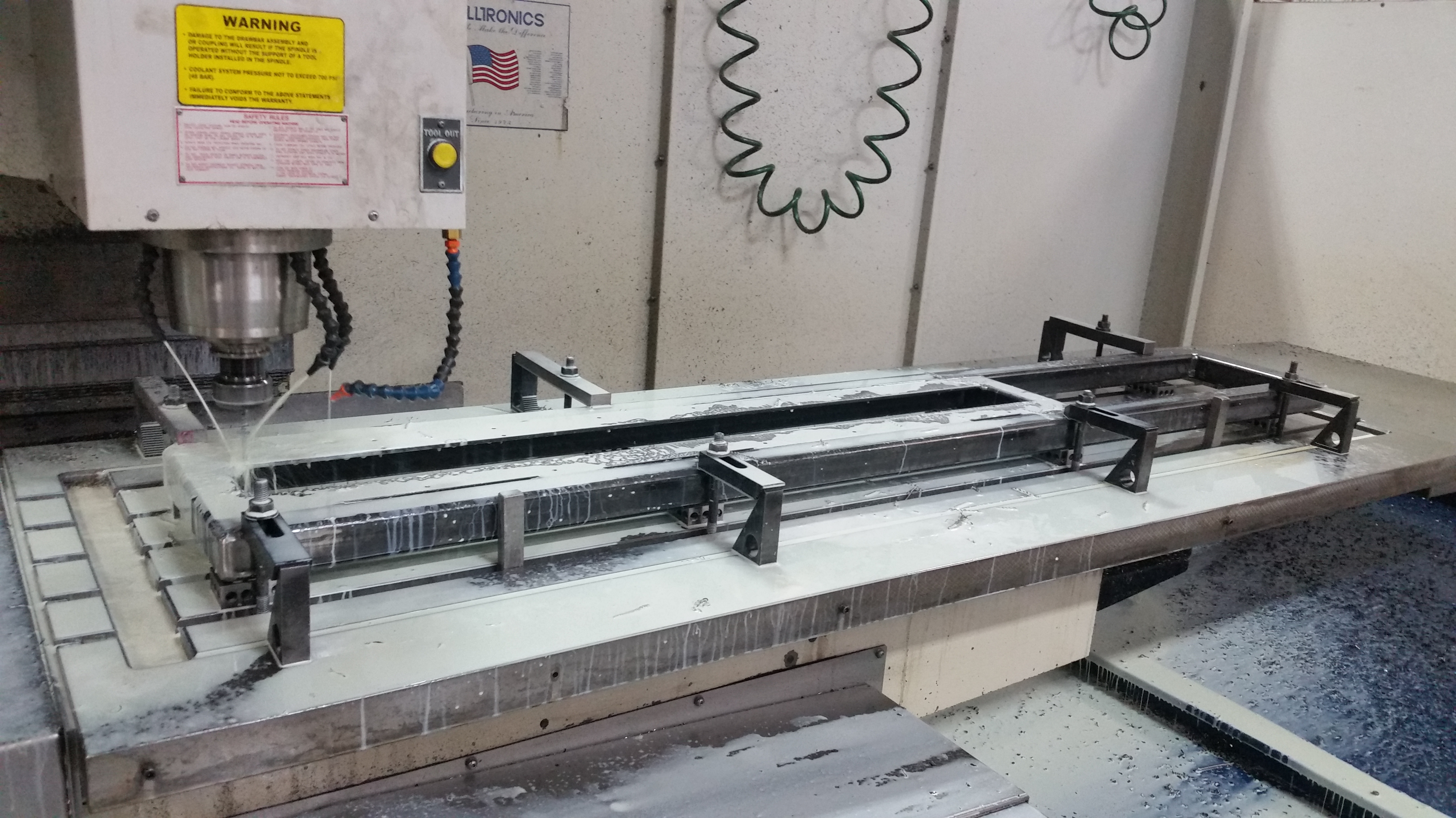 Machining and fabrication work