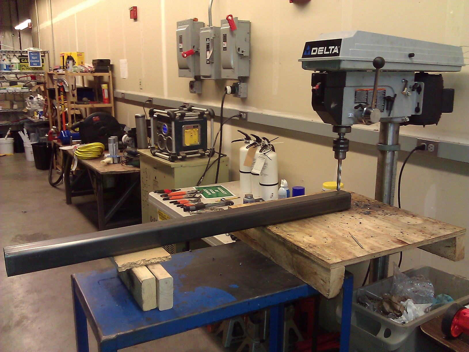 Machining and fabrication work