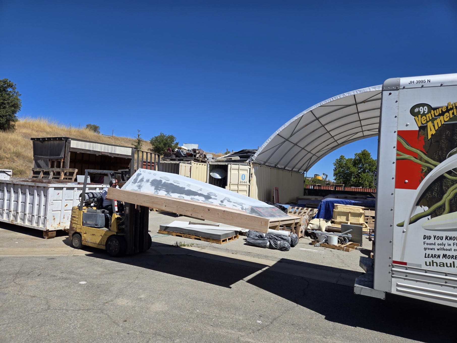 Oversized and heavy operations work